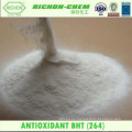 Antioxidante BHT / T501 / 264 / CAS 128-37-0 / Usado para material polimerizado / productos derivados del petróleo / alimentos.